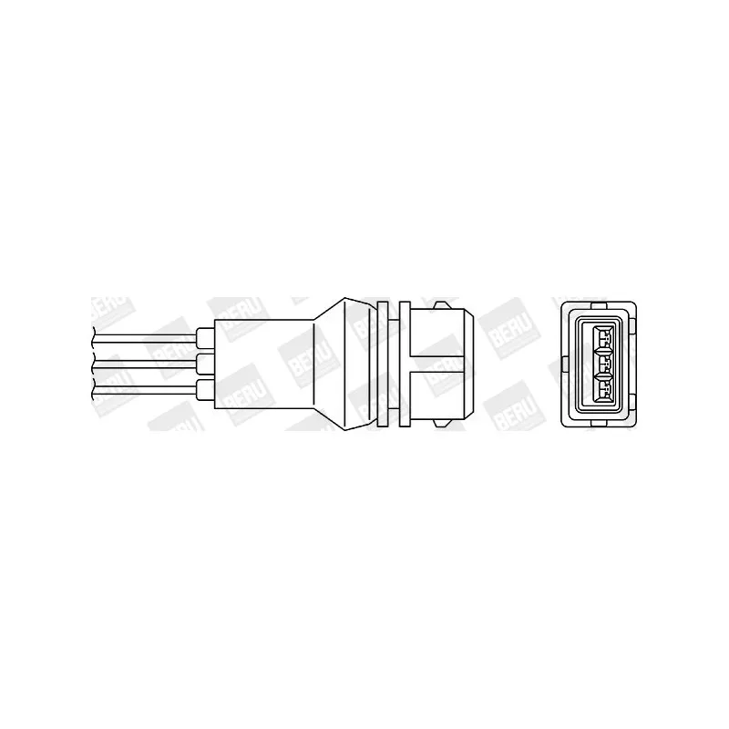 Sonde lambda BERU OZH047