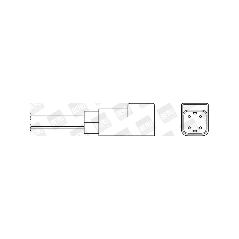 Sonde lambda BERU OZH059