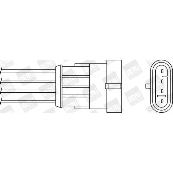 Sonde lambda BERU OZH064