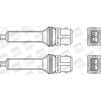 Sonde lambda BERU OZH066