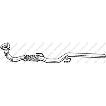 Tuyau d'échappement BOSAL 823-635