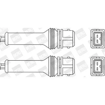 Sonde lambda BERU OZH072