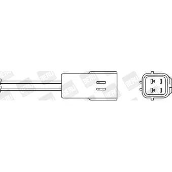 Sonde lambda BERU OZH084