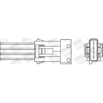 Sonde lambda BERU OZH104