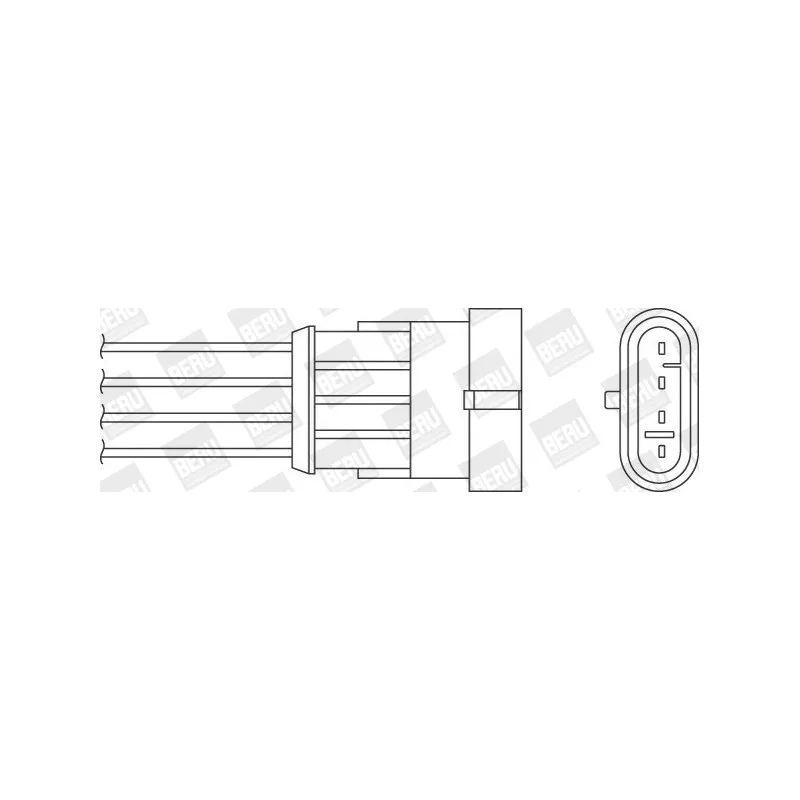 Sonde lambda BERU OZH118