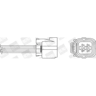 Sonde lambda BERU OZH120
