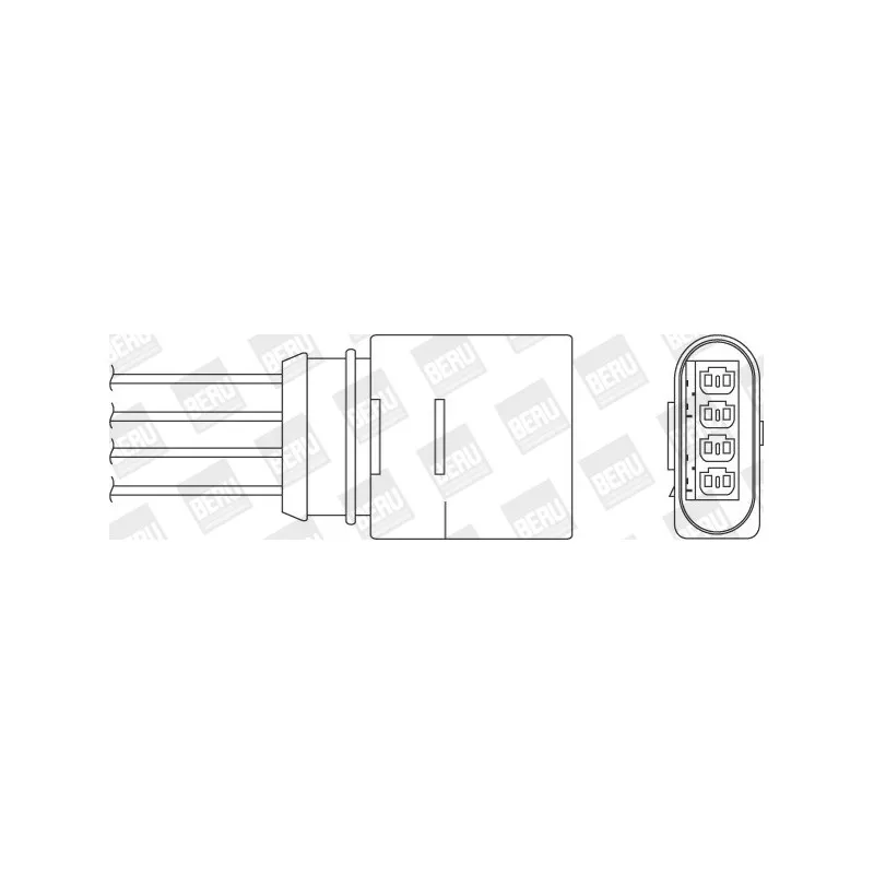 Sonde lambda BERU OZH128