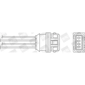 Sonde lambda BERU OZH130