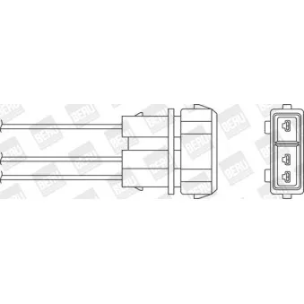 Sonde lambda BERU OZH131