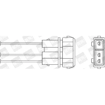Sonde lambda BERU OZH134