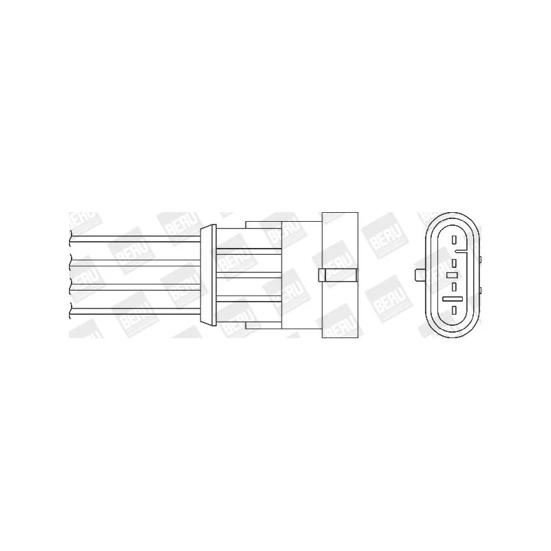 Sonde lambda BERU OZH136