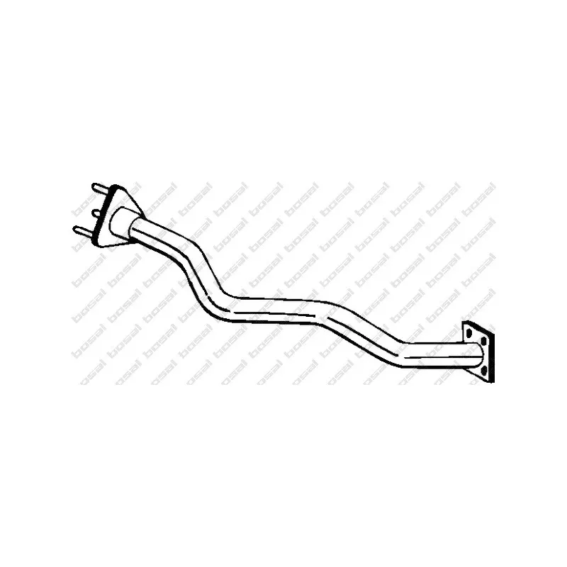 Tuyau d'échappement BOSAL 823-757