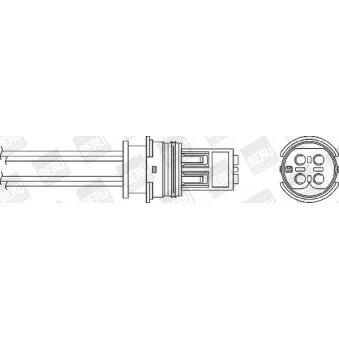 Sonde lambda BERU OZH145