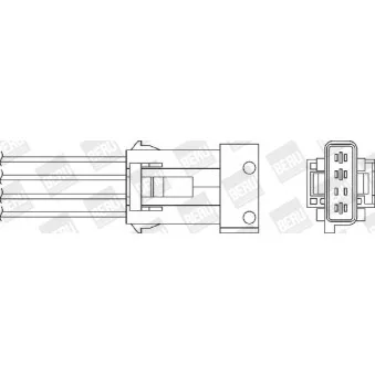 Sonde lambda BERU OZH159