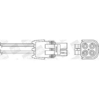 Sonde lambda BERU OZH161