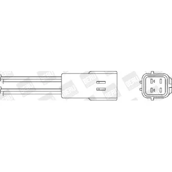 Sonde lambda BERU OZH163
