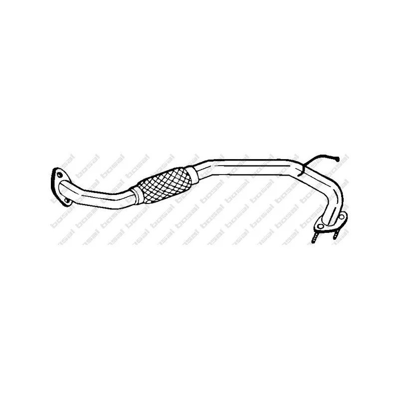 Tuyau d'échappement BOSAL 823-771