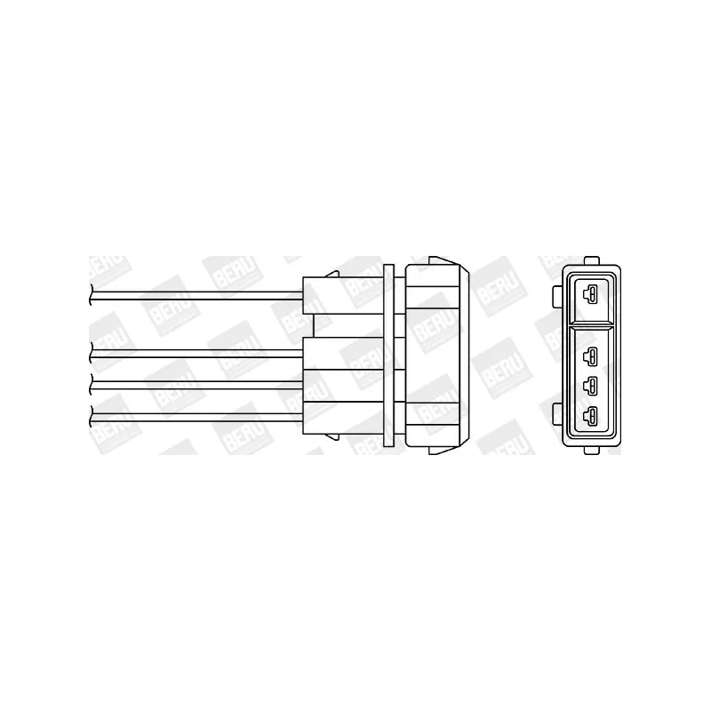 Sonde lambda BERU OZH165