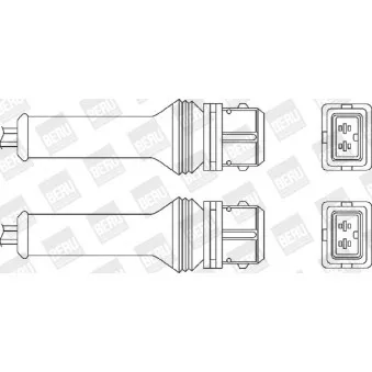 Sonde lambda BERU OZH166