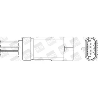 Sonde lambda BERU OZH184