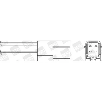 Sonde lambda BERU OZH226