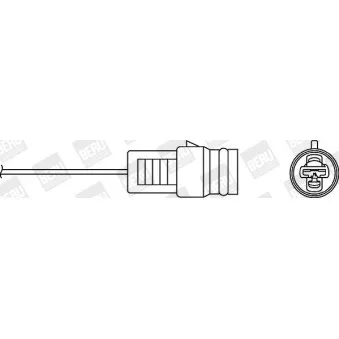 Sonde lambda BERU OZU004
