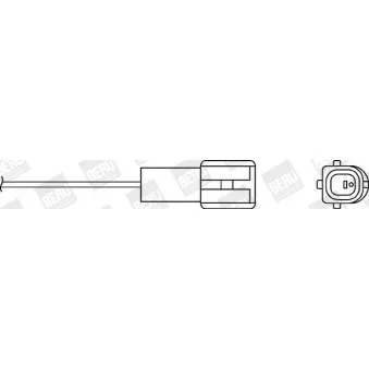 Sonde lambda BERU OZU006