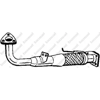 Tuyau d'échappement BOSAL