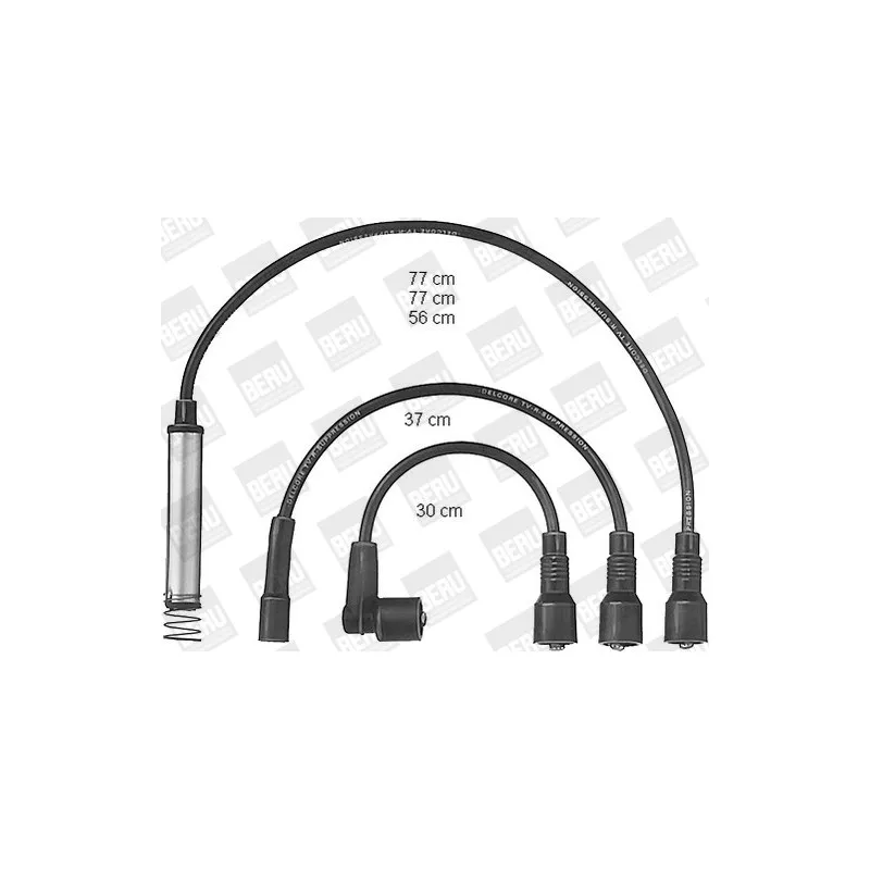 Kit de câbles d'allumage BERU PRO007