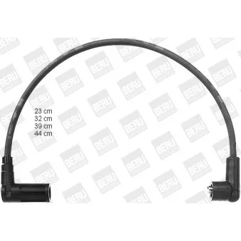 Kit de câbles d'allumage BERU PRO1015