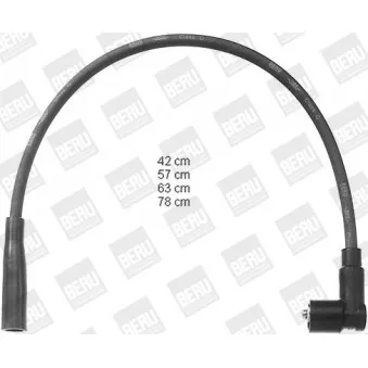 Kit de câbles d'allumage BERU PRO1044