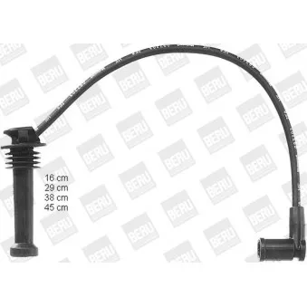 Kit de câbles d'allumage BERU PRO1115