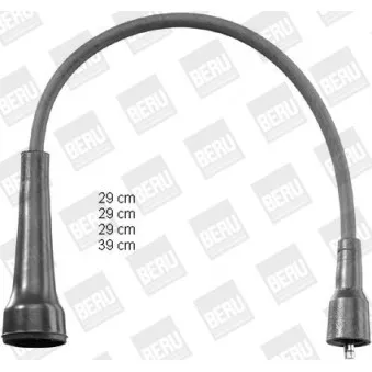 Kit de câbles d'allumage BERU PRO1185