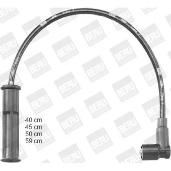 Kit de câbles d'allumage BERU PRO1186