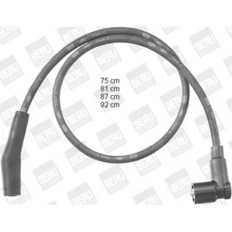 Kit de câbles d'allumage BERU PRO1475
