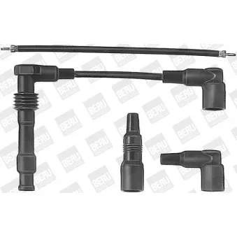 Kit de câbles d'allumage BERU PRO568