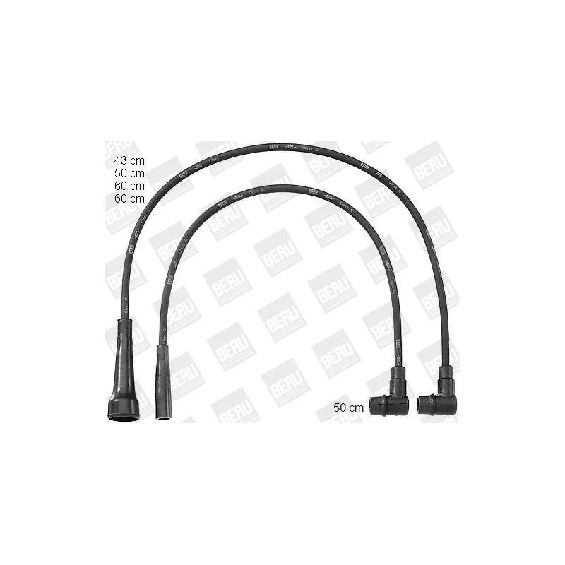 Kit de câbles d'allumage BERU PRO733
