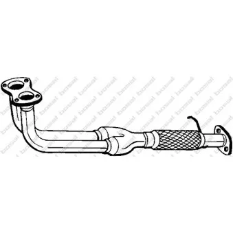 Tuyau d'échappement BOSAL 823-829