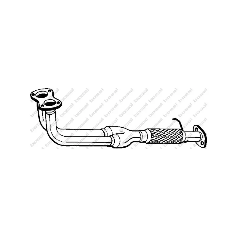Tuyau d'échappement BOSAL 823-829