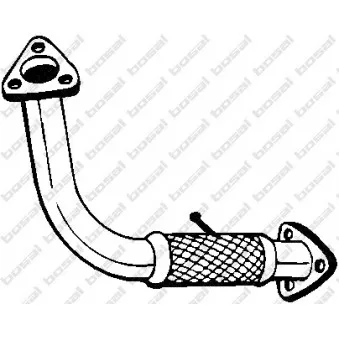 Tuyau d'échappement BOSAL