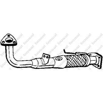Tuyau d'échappement BOSAL