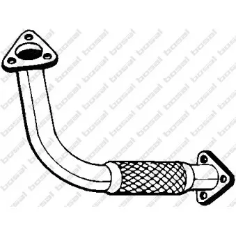 Tuyau d'échappement BOSAL 823-845