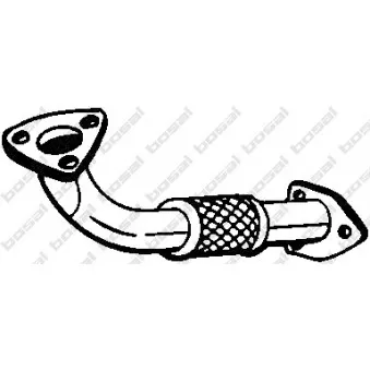Tuyau d'échappement BOSAL 823-855