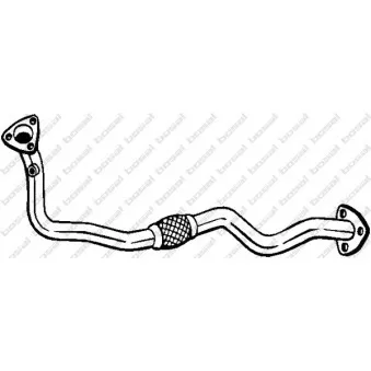 Tuyau d'échappement BOSAL 823-873
