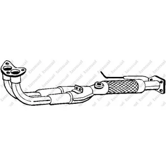 Tuyau d'échappement BOSAL 823-883