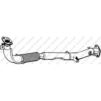 Tuyau d'échappement BOSAL 823-885