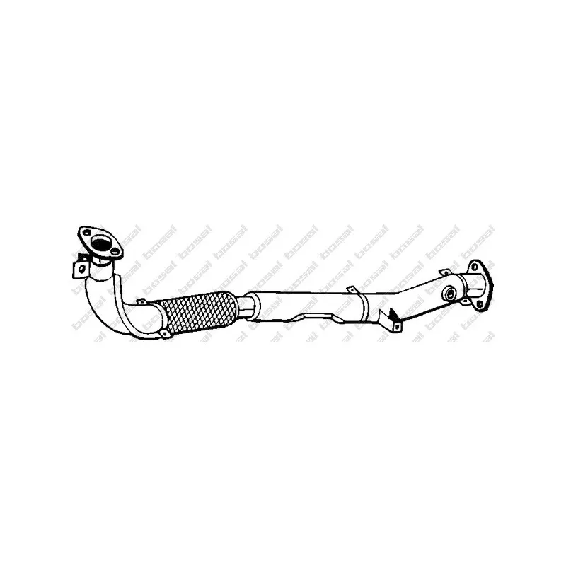 Tuyau d'échappement BOSAL 823-885