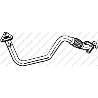 Tuyau d'échappement BOSAL 823-893