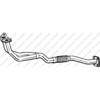 Tuyau d'échappement BOSAL 823-935