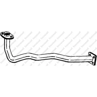 Tuyau d'échappement BOSAL 823-941